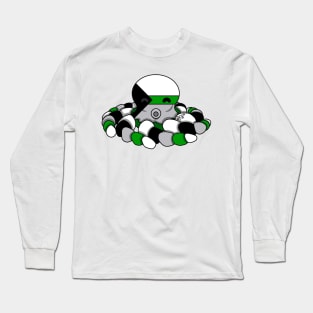 Demiromantic Pride Fidget Octopus Long Sleeve T-Shirt